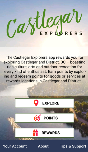 New Castlegar Explorers App Rewards Exploration of Castlegar