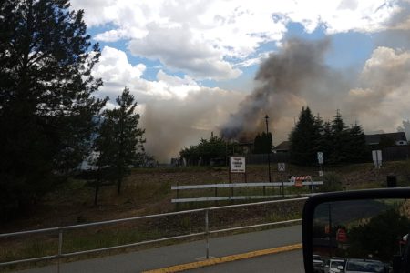 Two houses destroyed by fire in Boundary City