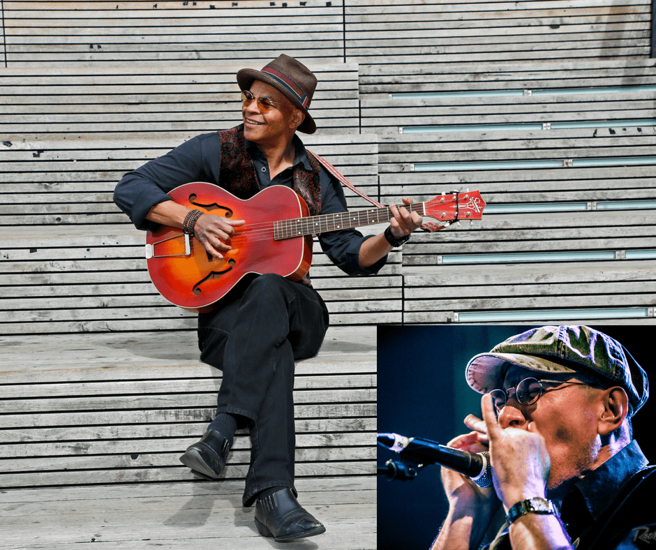A special concert at the Bailey: Guy Davis and Fabrizio Poggi -- and it's free