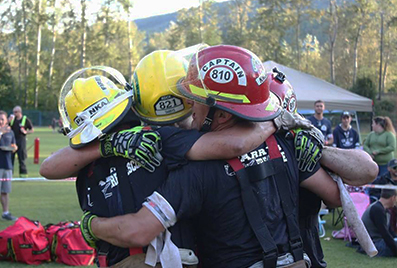 Fire depts from across the across the province compete, raise record money for charity