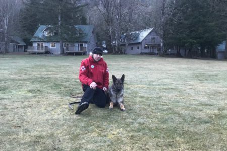 A Second Search Dog in Training for Rossland SAR