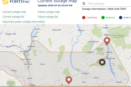 Fortis offers update on regional outages after electrical storm