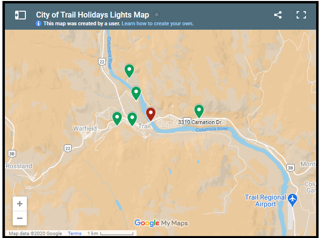 Trail: Let's fill the map with your outdoor light displays!