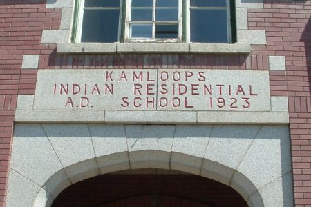 Premier speaks to grave site of 215 children at former Kamloops Indian Residential School