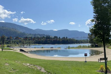 The City of Castlegar has reopened the most popular natural swimming pond at Millennium Park.