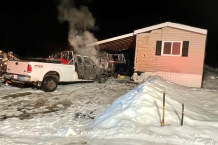 Crews respond to Wednesday night fire in Genelle