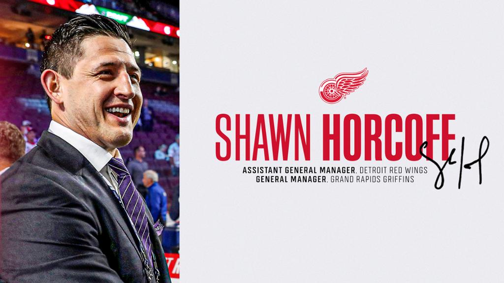 Horcoff named Red Wings assistant G.M. and Grand Rapids Griffins G.M.