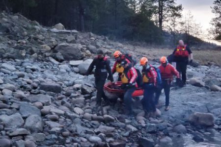 Trail RCMP joins Search and Rescue mock training exercise