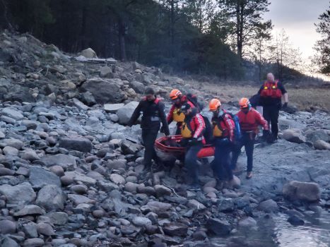 Trail RCMP joins Search and Rescue mock training exercise