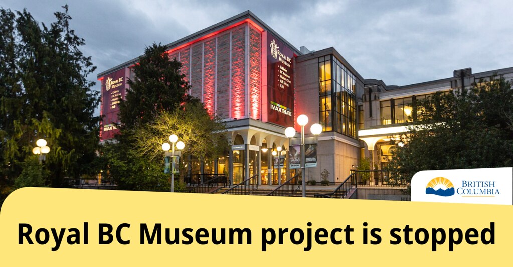 Province scraps $789M museum rebuild