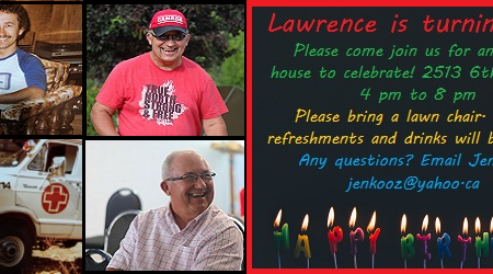 Castlegar invited to come celebrate Lawrence Chernoff's 75th birthday