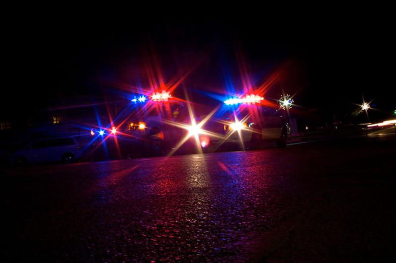 Man dead/cop hit by truck in Creston