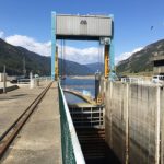 Navigational Lock at the Hugh Keenleyside Dam closed for repairs
