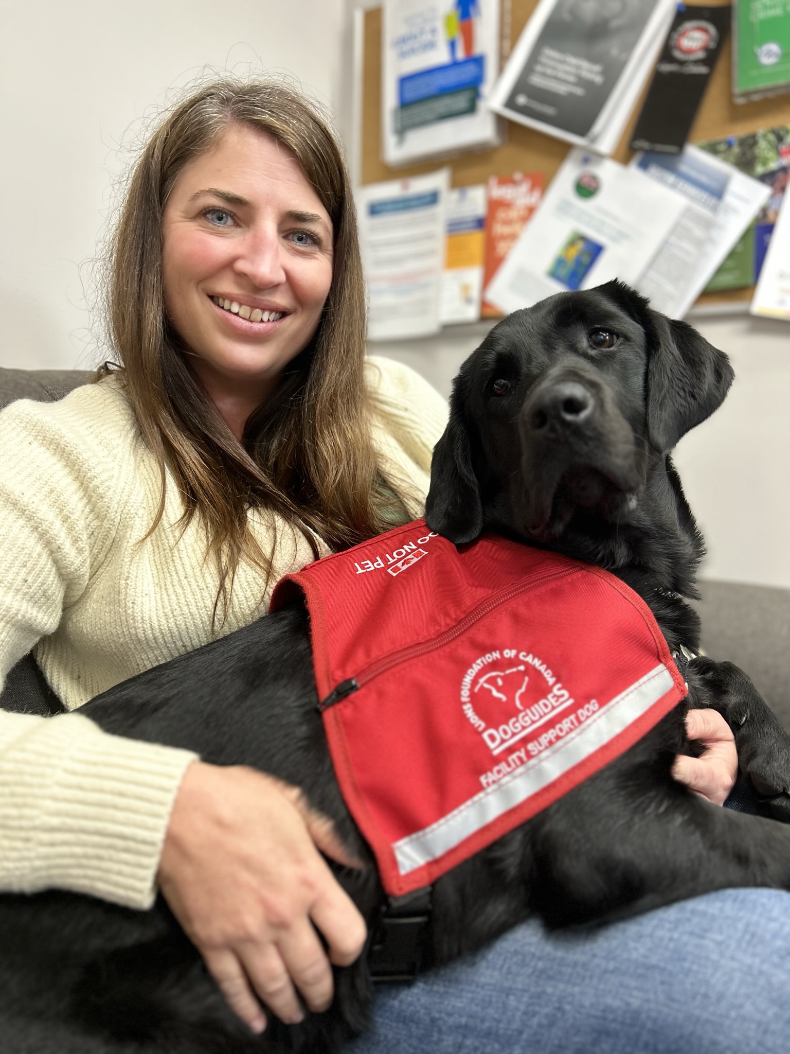 Ireland, RDKB's Furry Hero, Goes Social and Offers Comfort to Those in Need