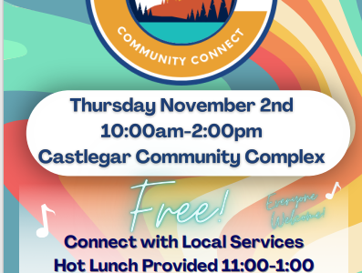 Learn what services are available to locals at Castlegar Connects Nov. 4