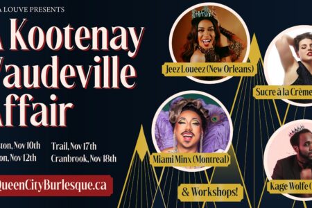 Award-winning burlesque performers from around North America provide an evening of fun and fantasy