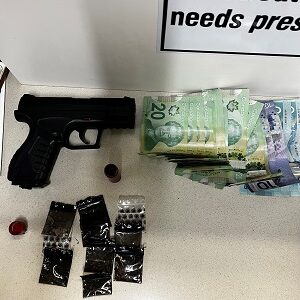 Police arrest leads to drug and weapon seizure, arrest of Castlegar woman in Rossland and Trail man