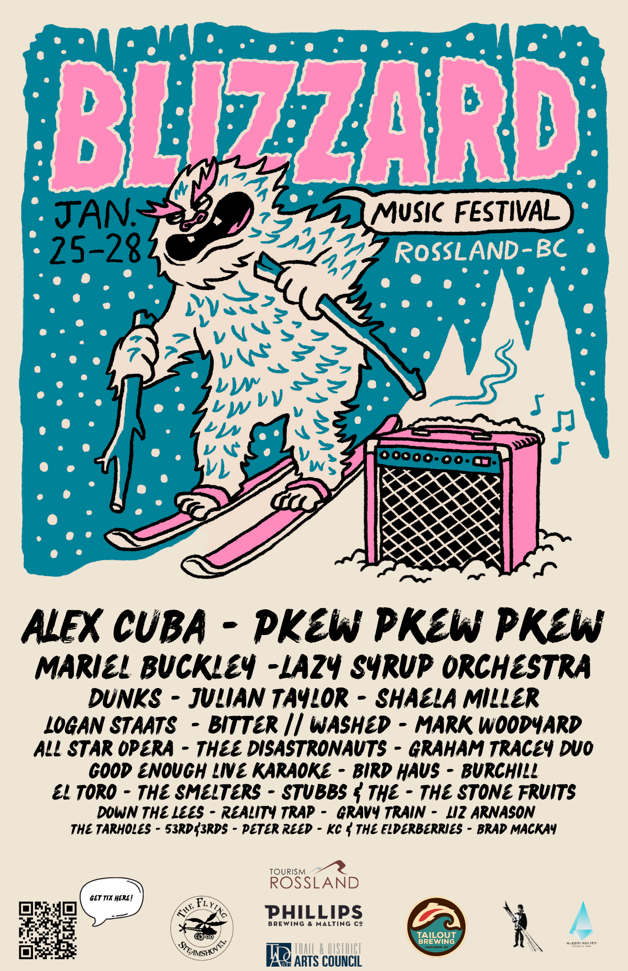 Epic Canadian Winter Music Festival Forcasted for Rossland