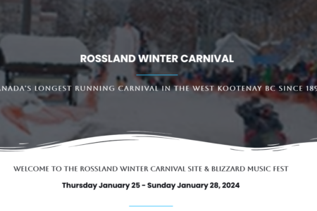 Rossland Winter Carnival 2024:  will we have (enough) snow?