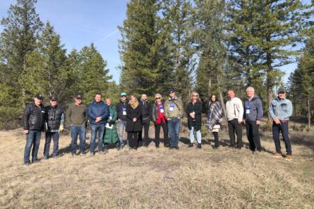 Local politicians tour Columbia Valley Local Conservation Fund Projects