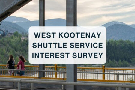 Complete the West Kootenay Shuttle Service Interest Survey