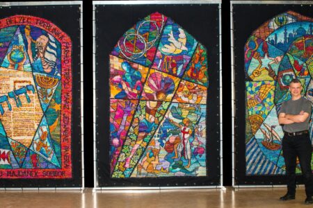 Trail Arts Council presents “The Knitting Pilgrim” a multidisciplinary one-person play