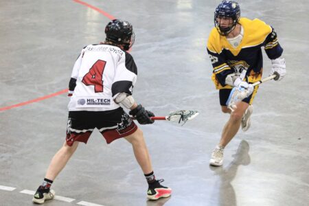 Sports:  With corrected start time! Lacrosse at the Rossland Arena on April 11 & 12