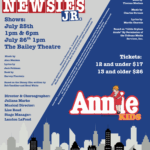 Youth musical theatre camp performers present Disney’s “Newsies Jr.” and “Annie Kids”