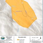 Evacuation Alert issued due to Inonoaklin Creek wildfire in Electoral Area K