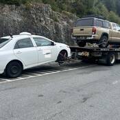 Taxi impounded for excessive speed while transporting a passenger who just lost their vehicle to excessive speed